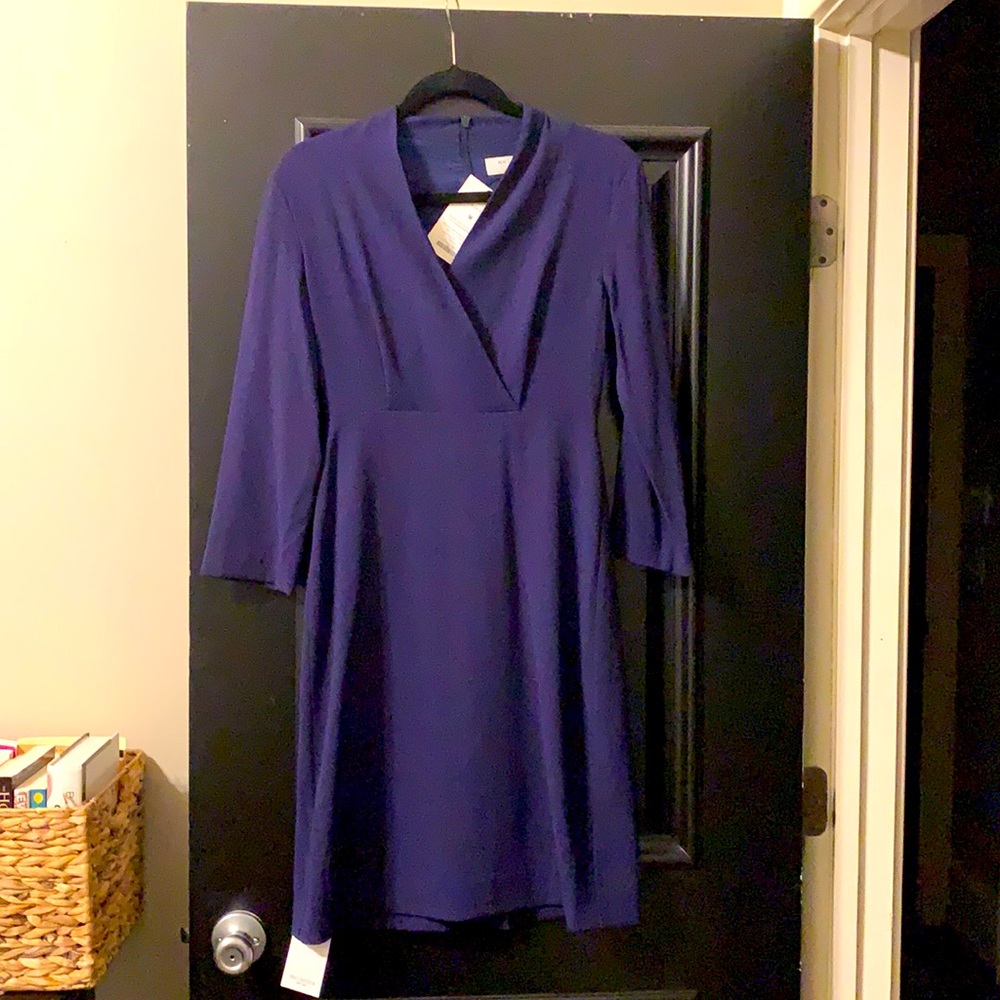 MM LaFleur Niko 2.0 dress, indigo / navy NWT